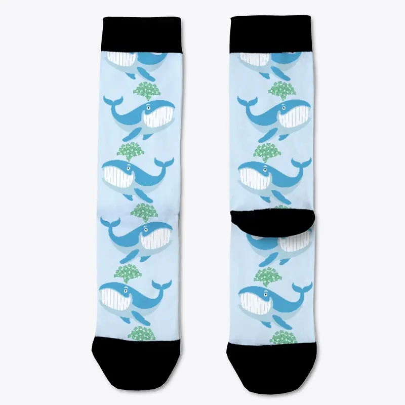 Unusual Whales Regular Sock